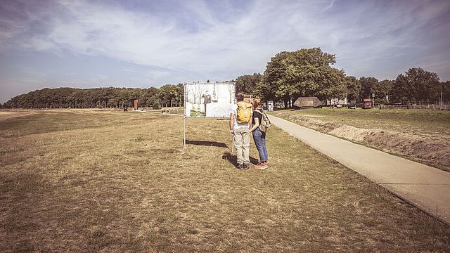 afbeelding tentoonstelling op Ginkelse Heide