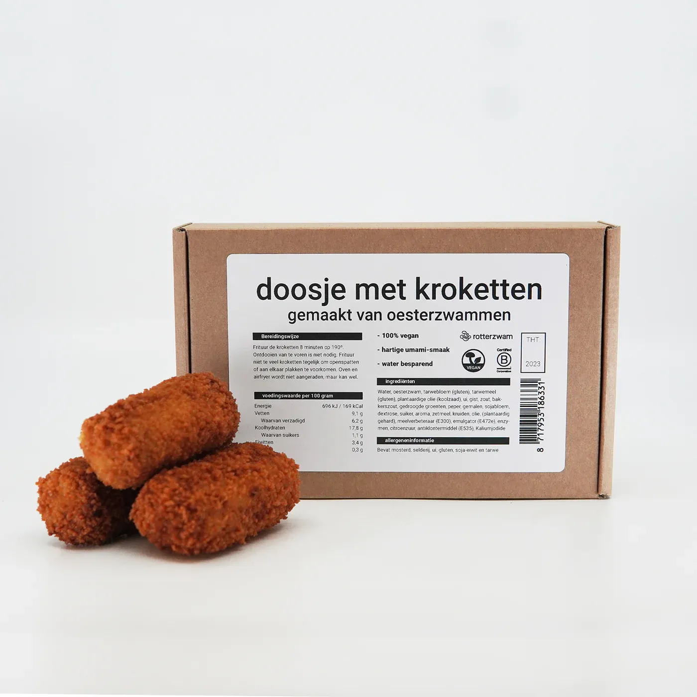 Producten van Oesterzwammenkwekerij kwekerij van Lieshout
