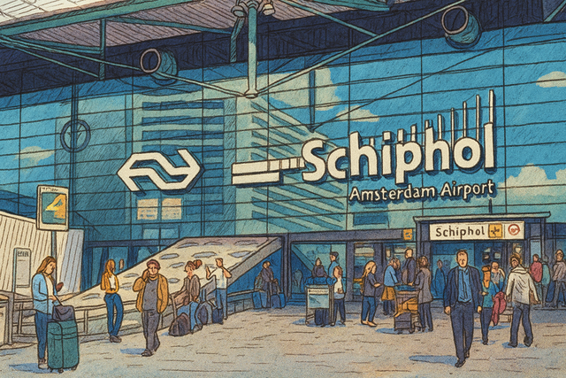 Schiphol getekend