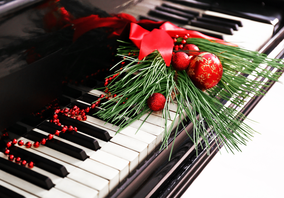 Kerst piano