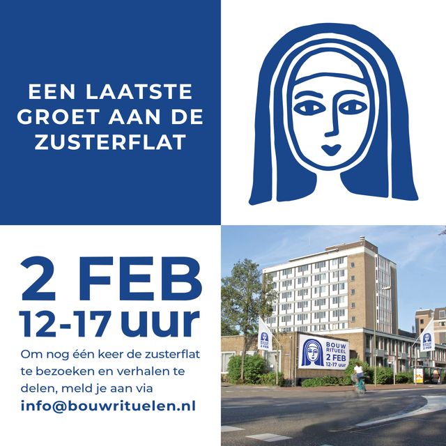 Poster afscheid Zusterflat