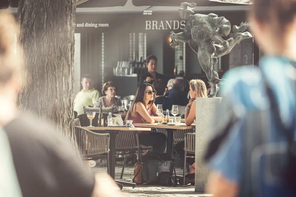 Brandsøn restaurant terras Maastricht