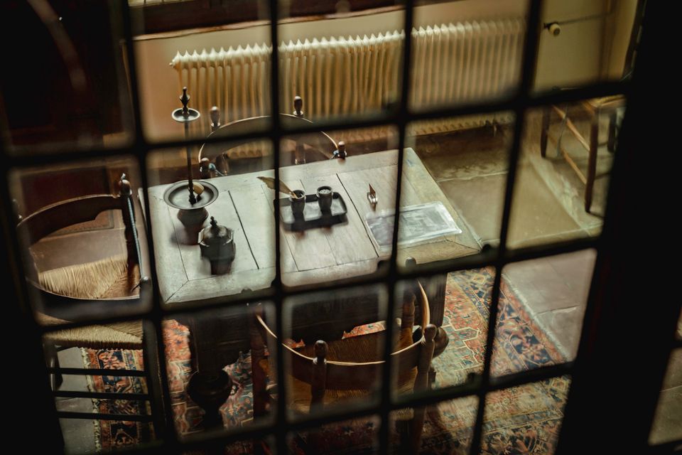 Binnenkant van het museum