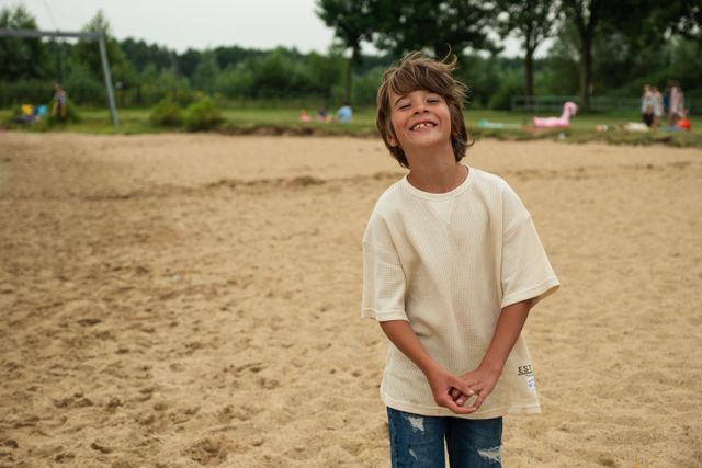 kind op strand