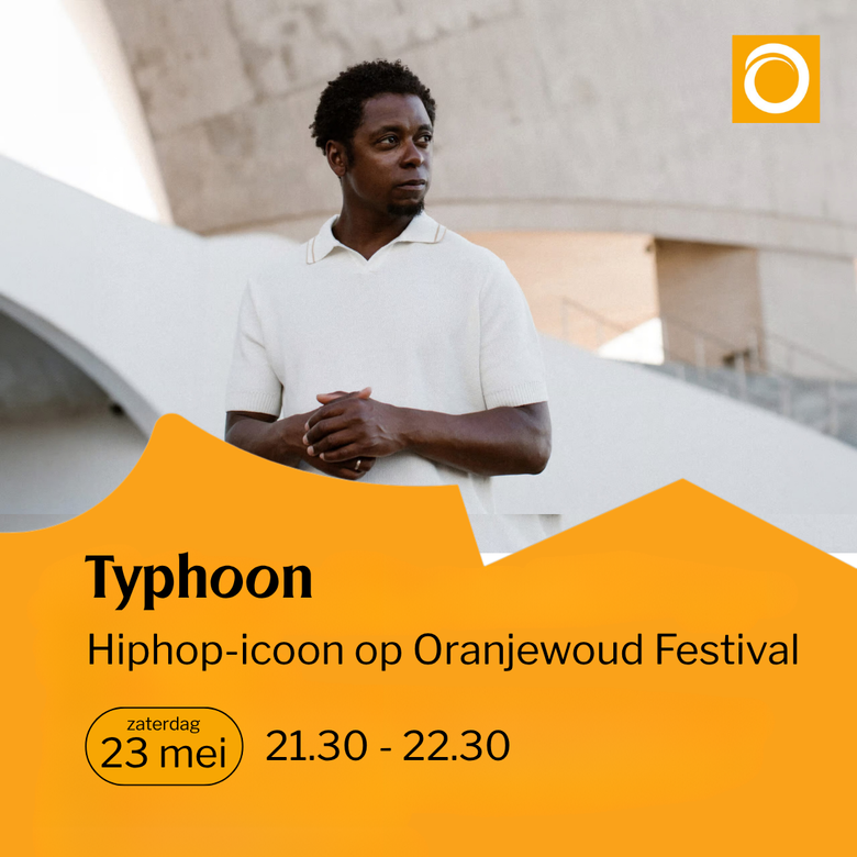 Typhoon op Oranjewoud Festival