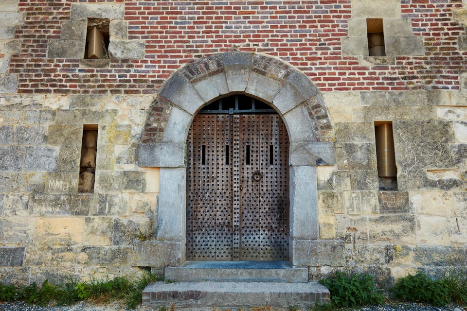 Fort St Peter's gate door