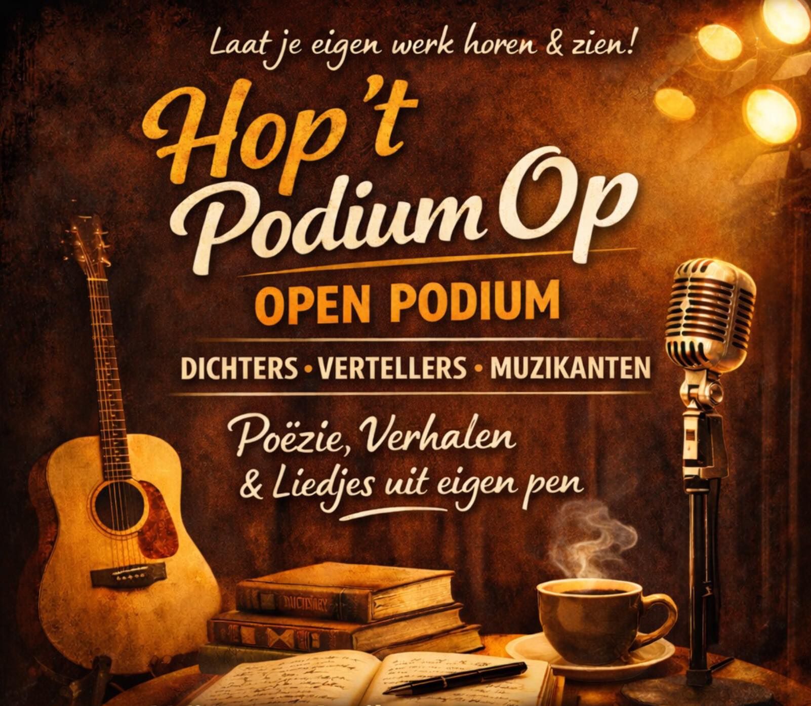 Hop 't podium Op