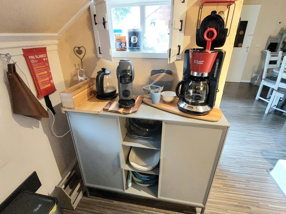 Kitchenette met koffie en theefaciliteiten