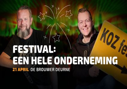 Ondernemerscafé - Festival: een hele onderneming