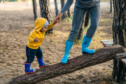 Child in playground