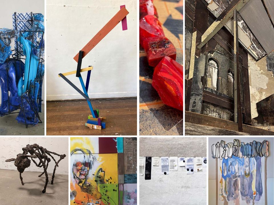 Allerlei kunstwerken in het Waterlandhuis