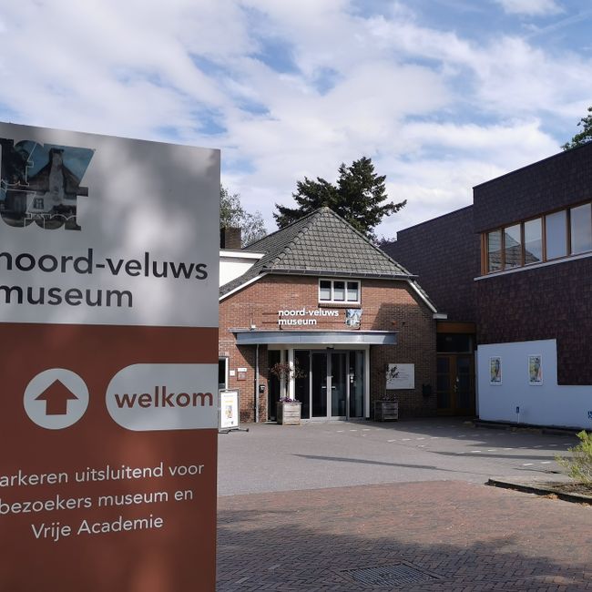 Noord-Veluws Museum entree welkom