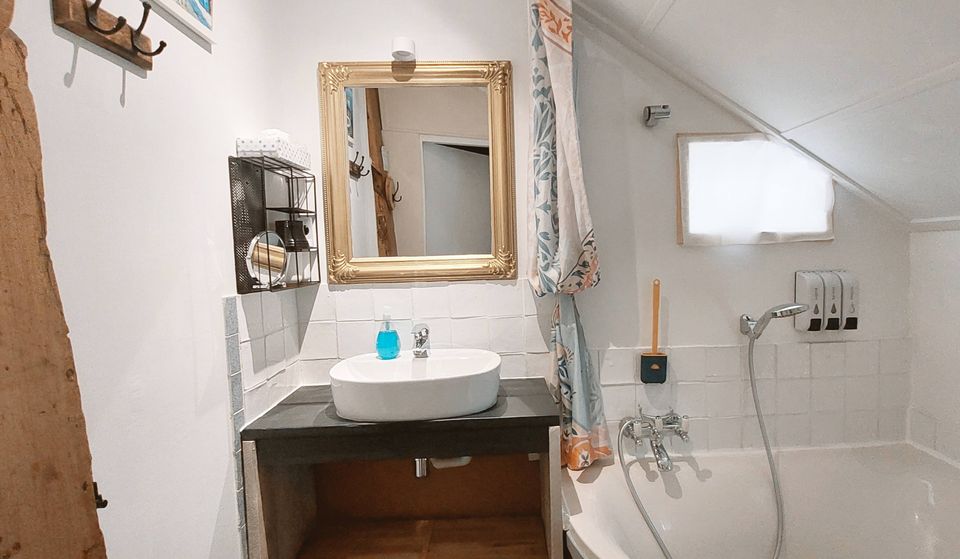 Badkamer en apart toilet
