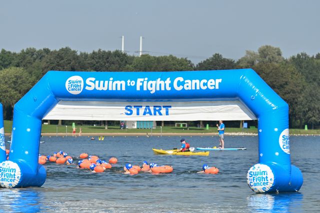 Swim to fight cancer