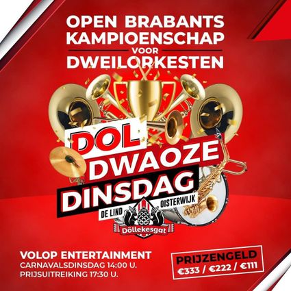 Affiche Döllekesgat Doldwaze Dinsdag (Oisterwijk)