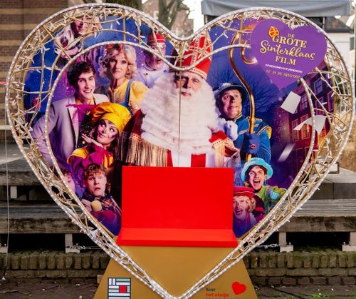 Het Sinterklaashart als foto moment