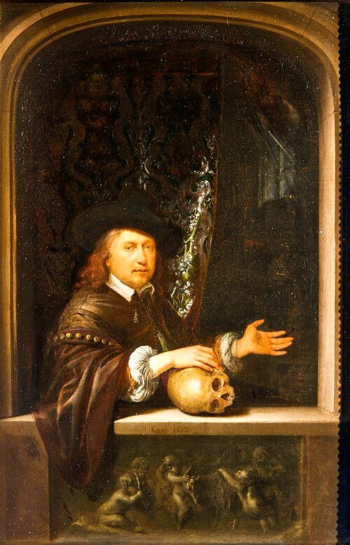 Self-portrait of Gerrit Dou