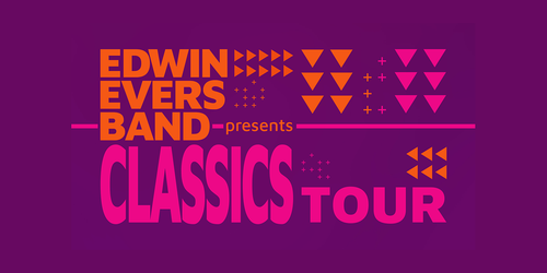 Een poster van de Edwin Evers band