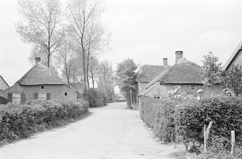 Ussenstraat in 1950