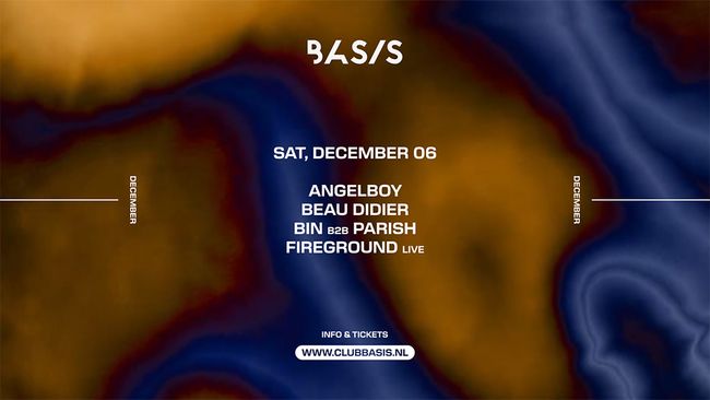 angelboy/ Beau Didier/ BIN b2b parish/ Fireground [live]