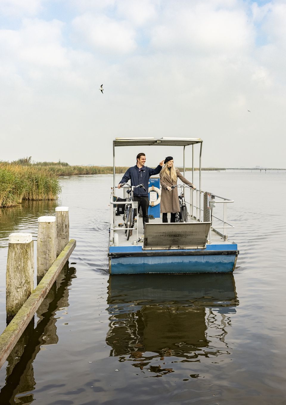 fietspontje in friesland