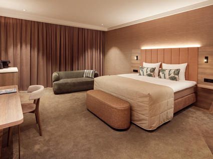 Slaapkamer van Van der Valk in Sneek