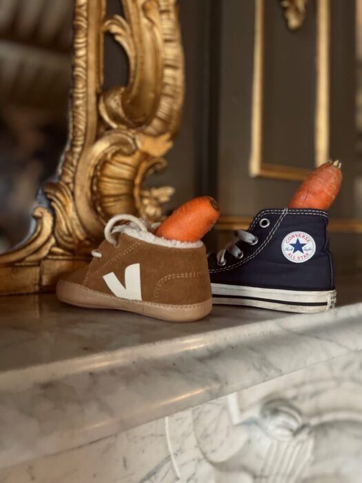 Schoentje zetten in Slot Zuylen