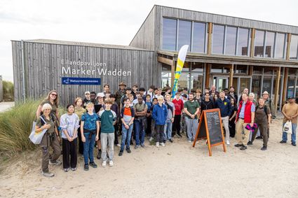 100 leerlingen Porteum naar Marker Wadden