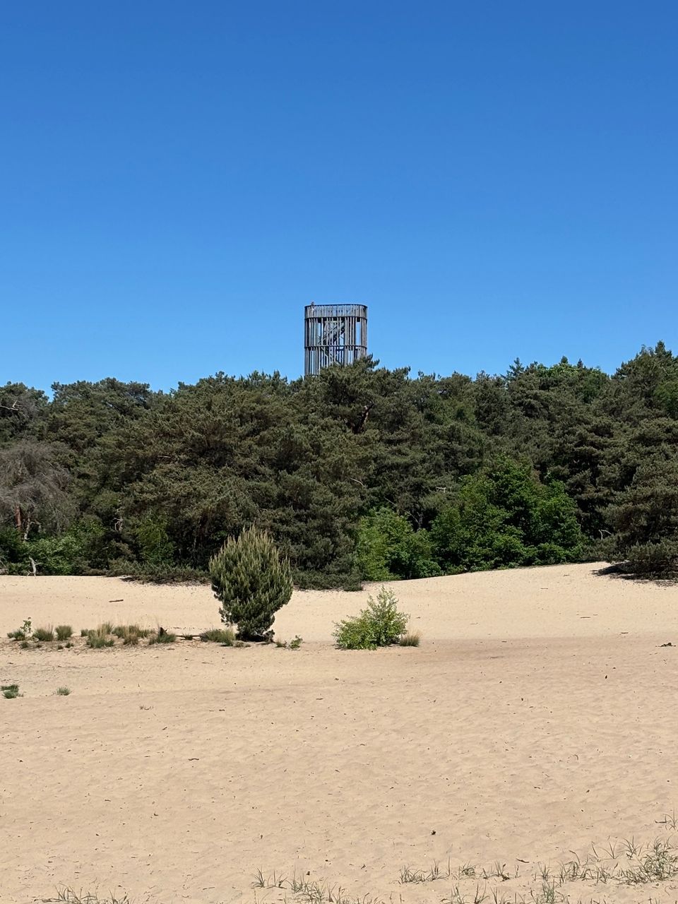Uitkijktoren Herperduin van een afstandje