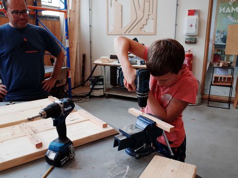 Vakantiespecial (groot-) ouder/kind: Lampje maken