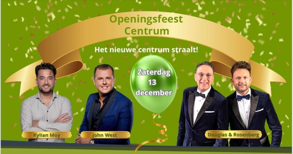 Poster opemingsfeest