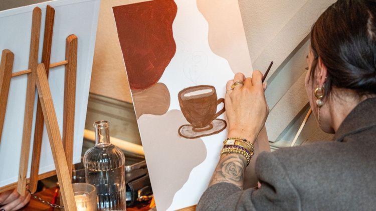 Sip & Paint | by Rembrandt van Wine