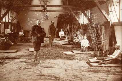 Veldzichthoeve Mandenmakerij Kolonie Ommerschans