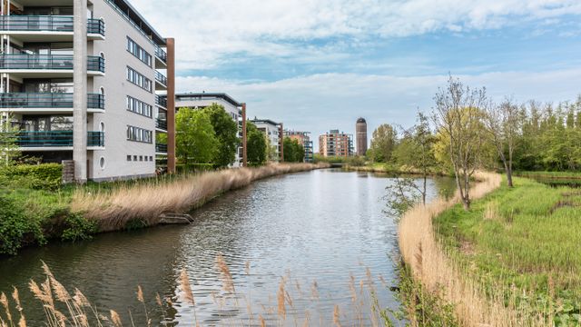 Maria Montessorilaan in Rokkeveen, Zoetermeer.