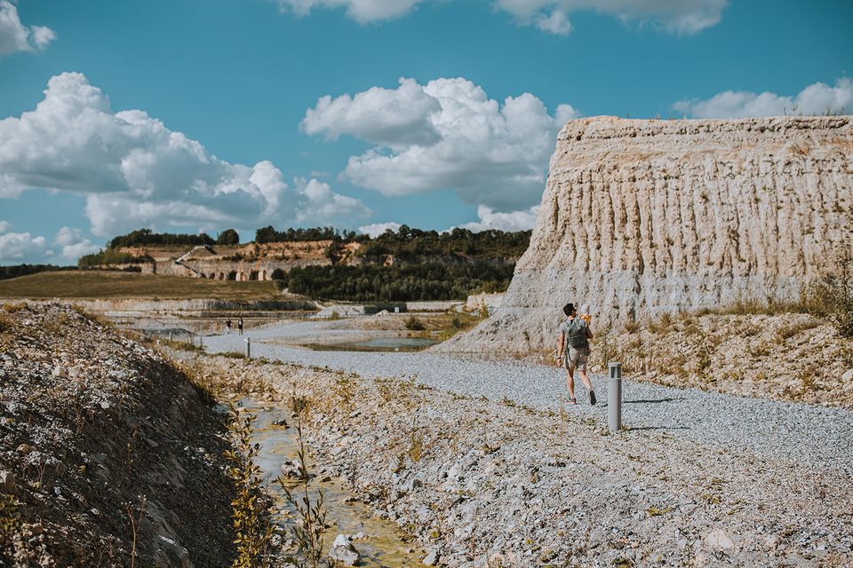 Enci quarry Maastricht hiking trail