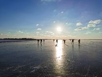 Schaatsen op Veluwemeer