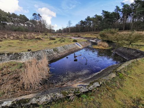 Waterwerken landgoed noorderheide