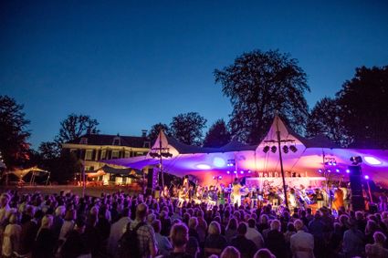 Muziekfestival op het landgoed groeneveld