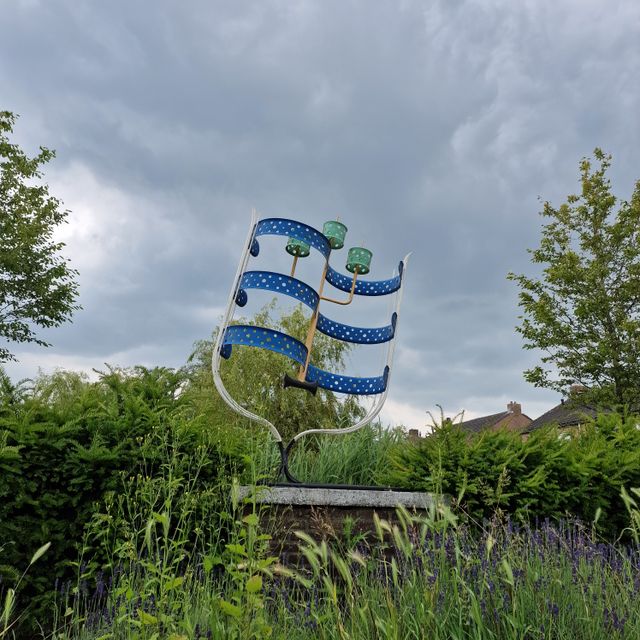Het beeld Wapen in Oostzaan