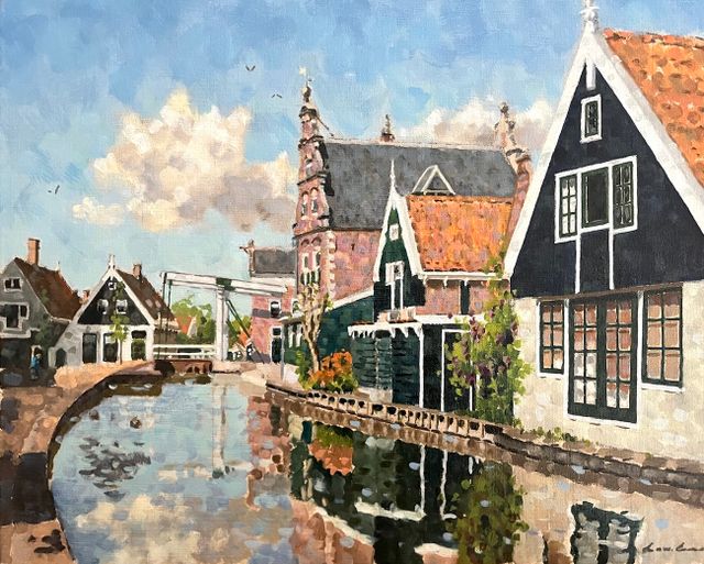 Schilderij Leo van den Ende