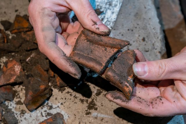 Een archeologische vondst.
