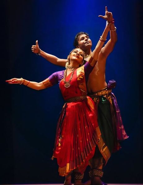 Margam by Shijith and Parvathy in 't Tejaterke