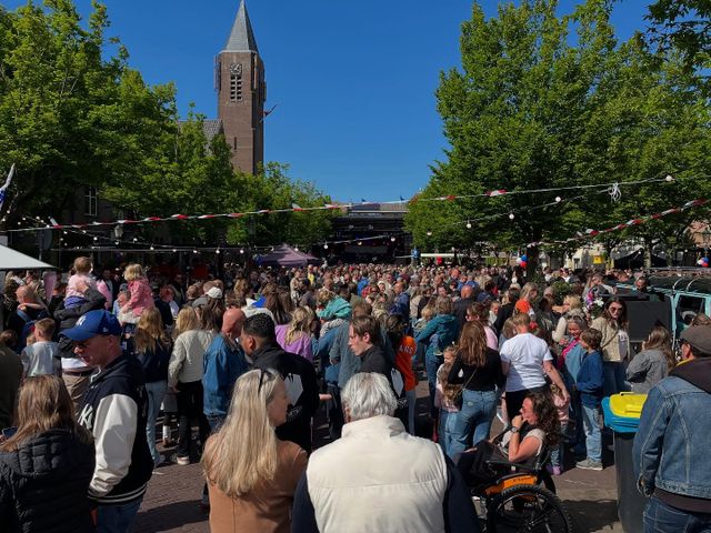 Bevrijdingsfestival Bussum op het Wilhelminaplantsoen
