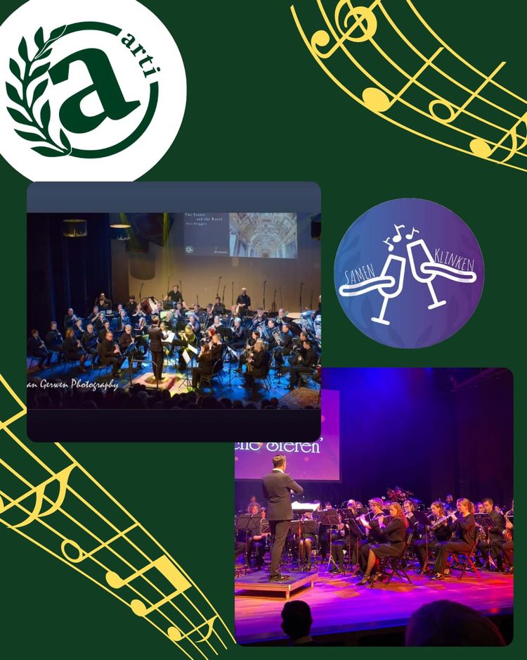 aankondiging concert samen klinken