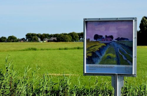 Fietsen langs Ploegkunst en landschap