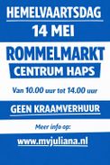 Rommelmarkt op Hemelvaartsdag
