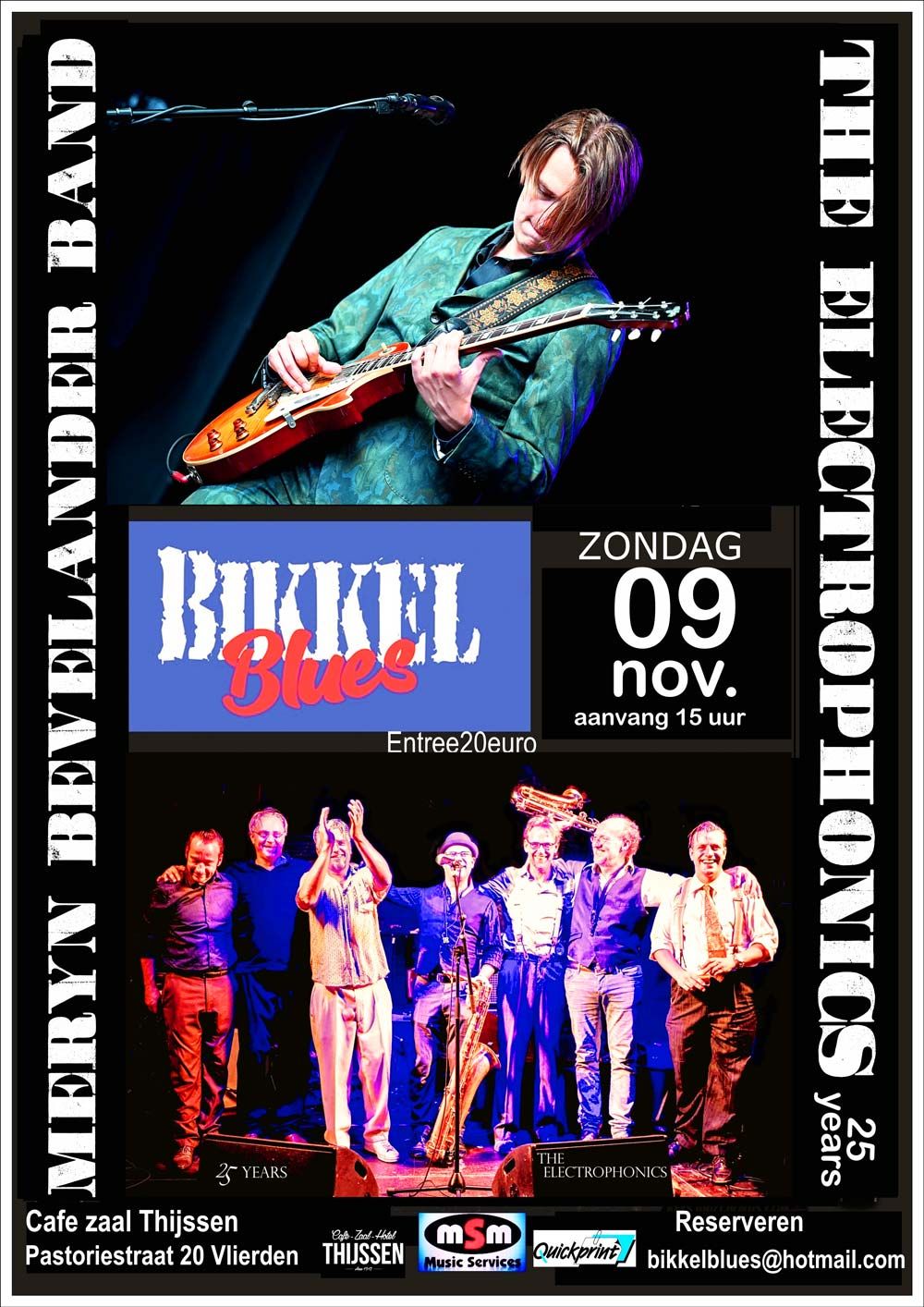 Affiche Bikkelblues