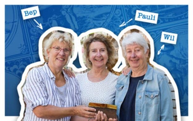 Bep, Pauli en Wil voor Delft is Goud