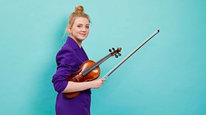 Violiste Charlotte Spruit