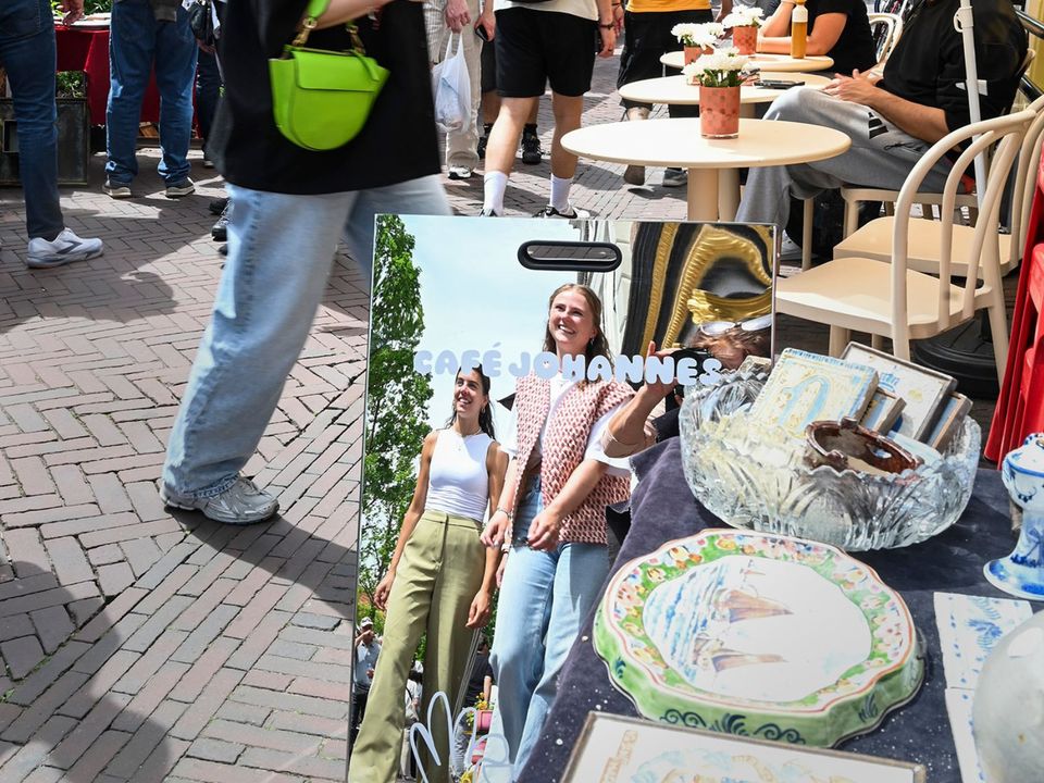 Cafe Johannes op de voldersgracht in Delft